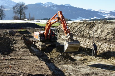 Start des Neubaus